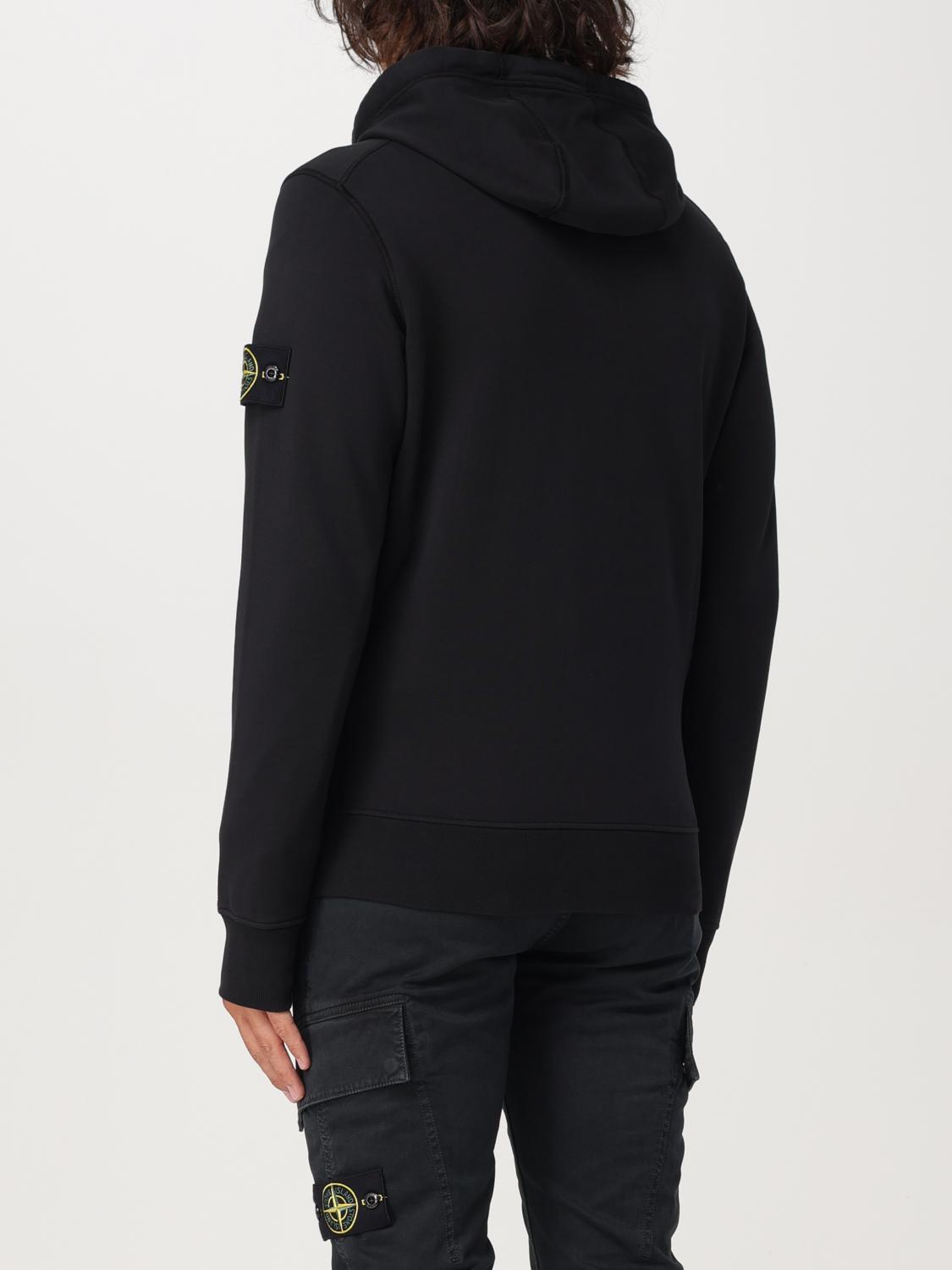 STONE ISLAND スウェットシャツ: スウェットシャツ メンズ Stone Island, ブラック - Img 3