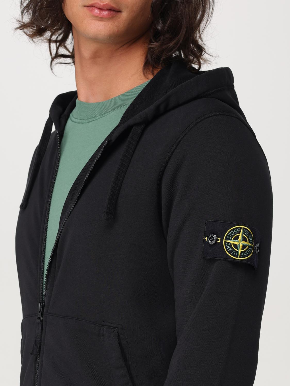 STONE ISLAND スウェットシャツ: スウェットシャツ メンズ Stone Island, ブラック - Img 5