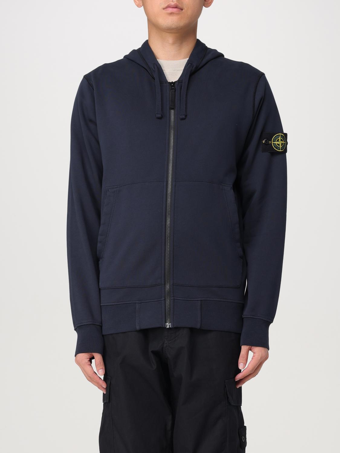 STONE ISLAND SUDADERA: Sudadera hombre Stone Island, Azul Oscuro - Img 1