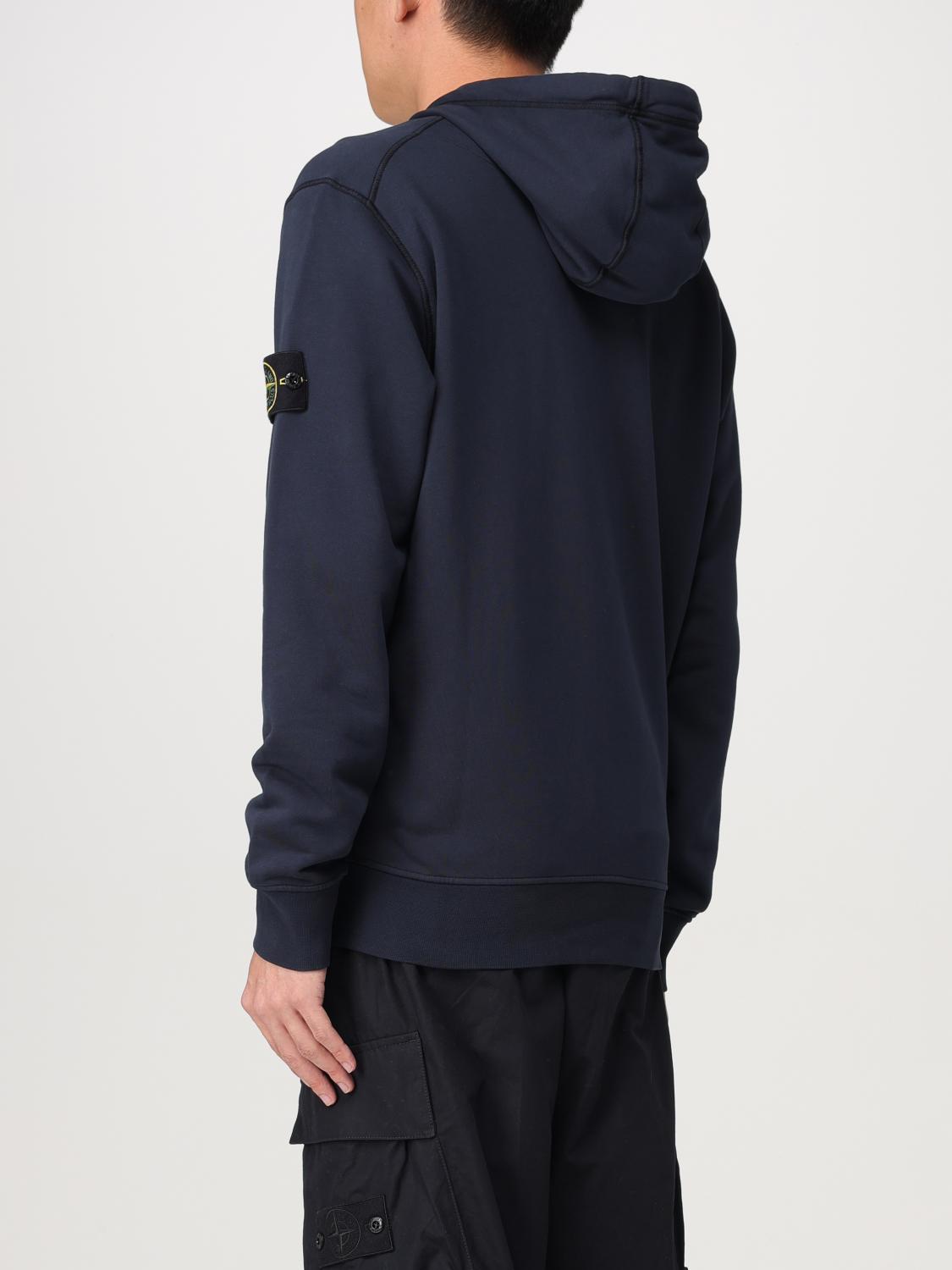 STONE ISLAND SUDADERA: Sudadera hombre Stone Island, Azul Oscuro - Img 3