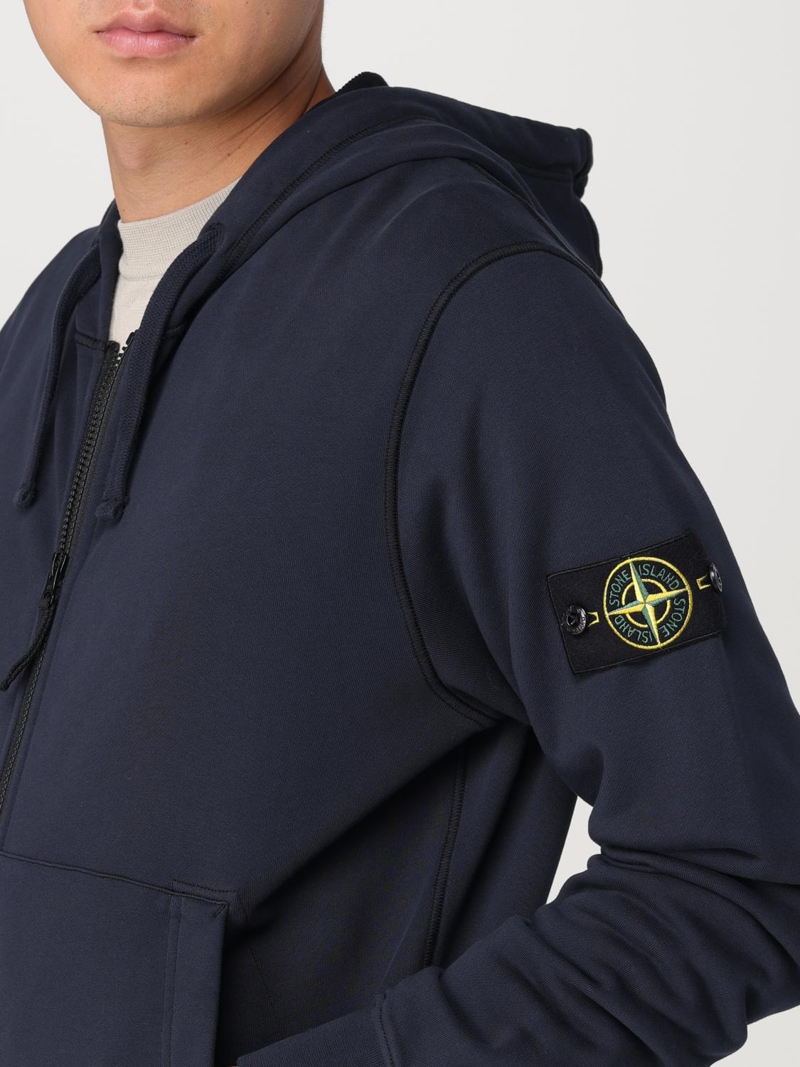 STONE ISLAND SUDADERA: Sudadera hombre Stone Island, Azul Oscuro - Img 5