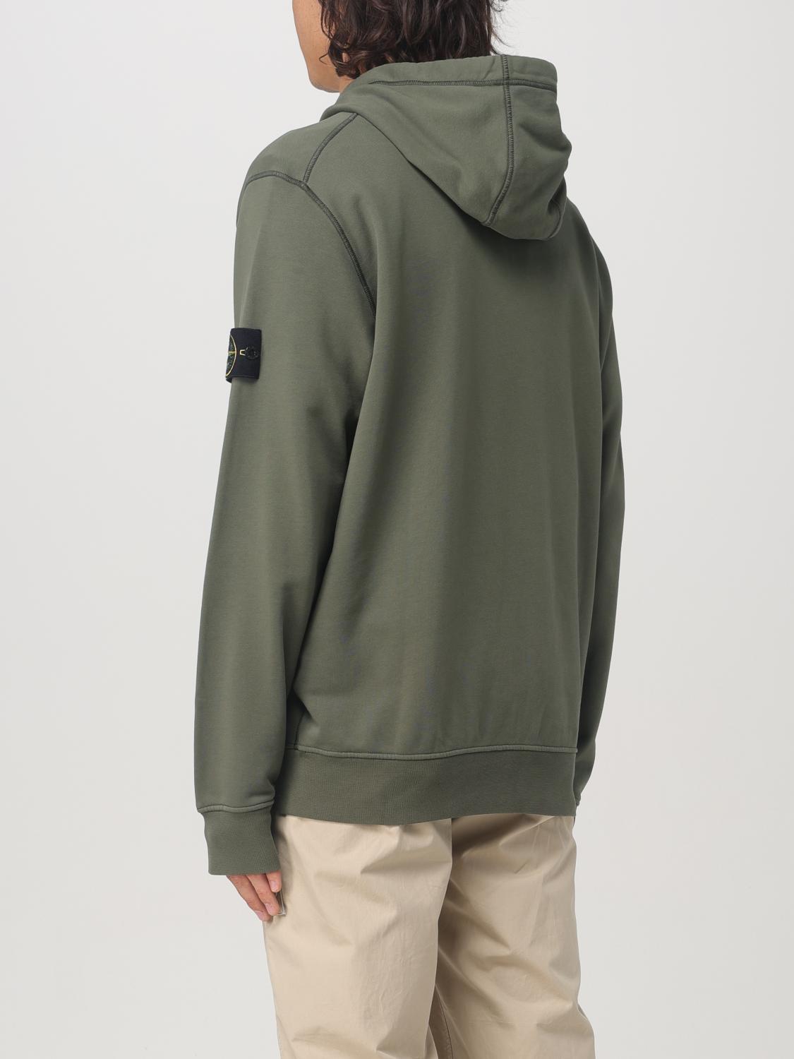 STONE ISLAND SUDADERA: Sudadera hombre Stone Island, Militar - Img 3