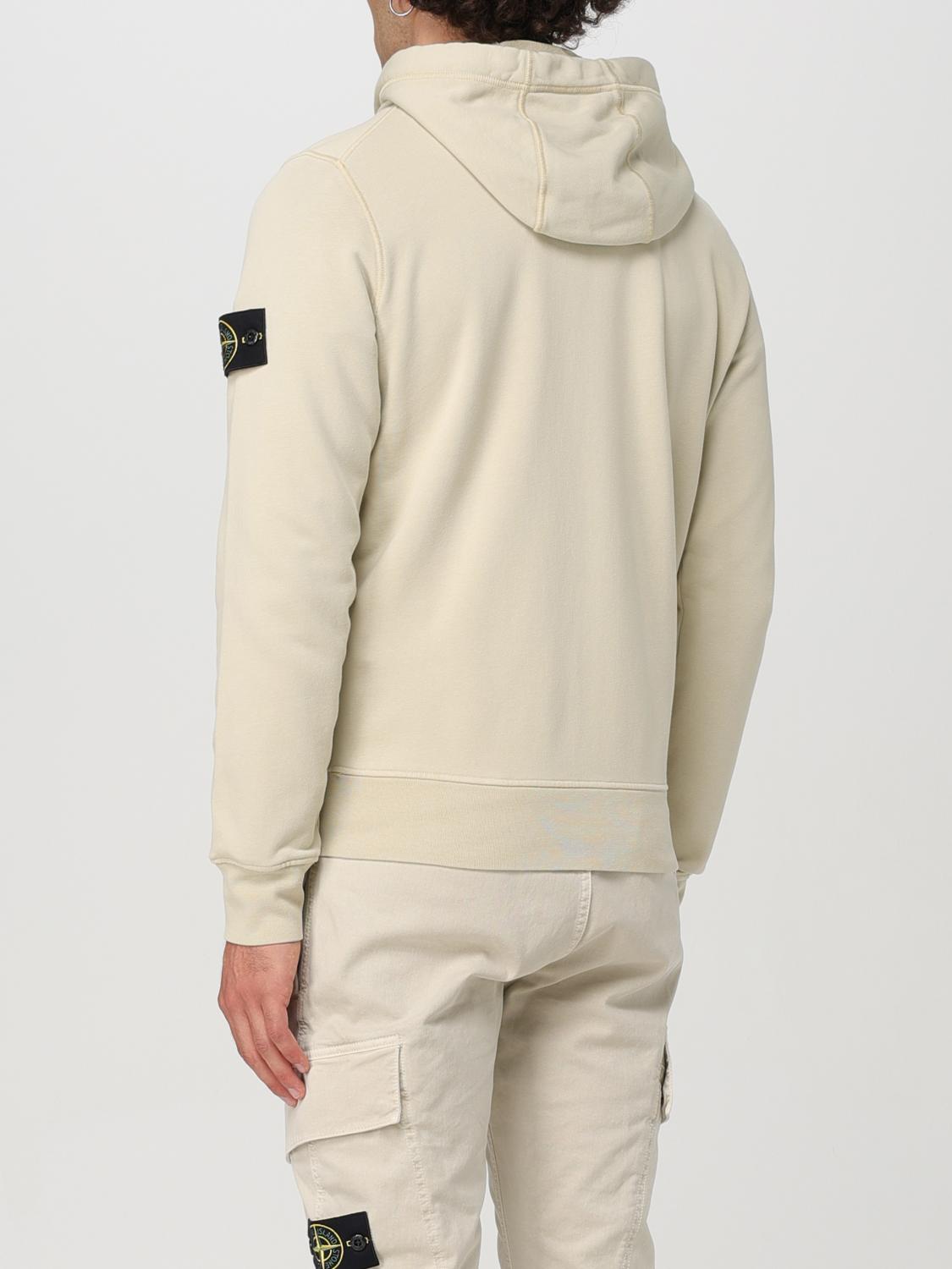 STONE ISLAND SUDADERA: Sudadera hombre Stone Island, Nata - Img 3