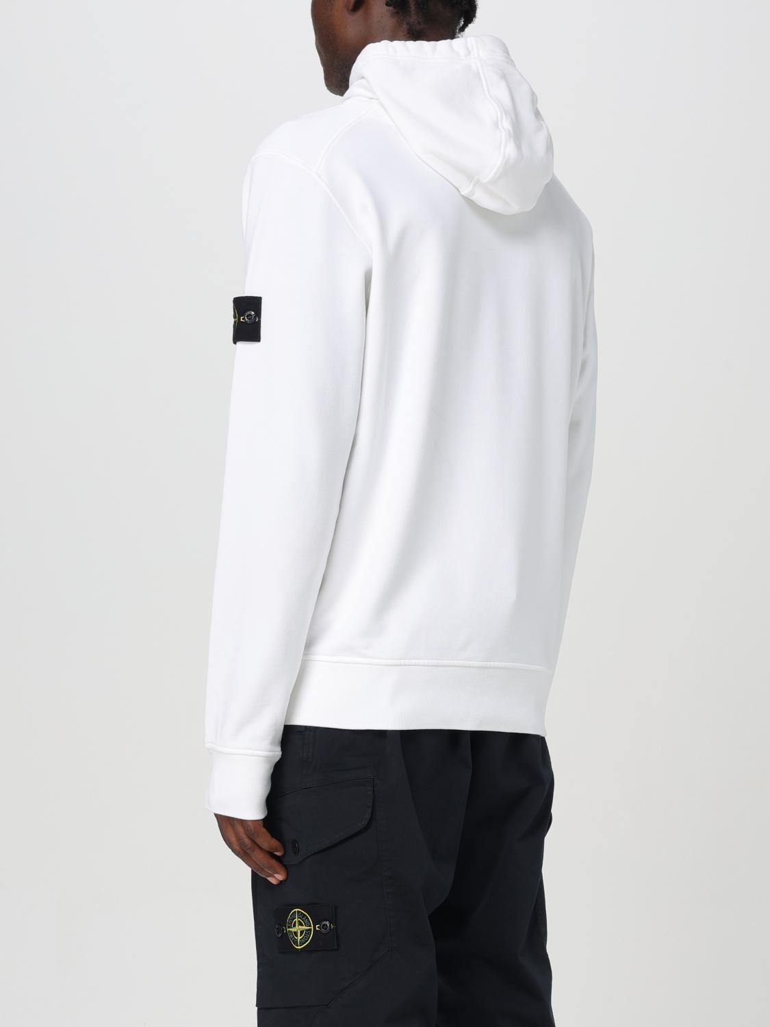 STONE ISLAND SUDADERA: Sudadera hombre Stone Island, Blanco - Img 3