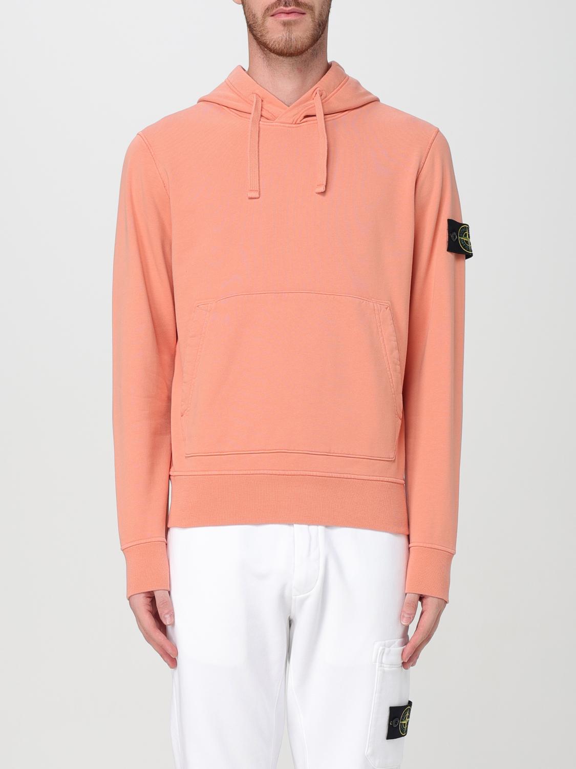STONE ISLAND SUDADERA: Sudadera hombre Stone Island, Naranja - Img 1