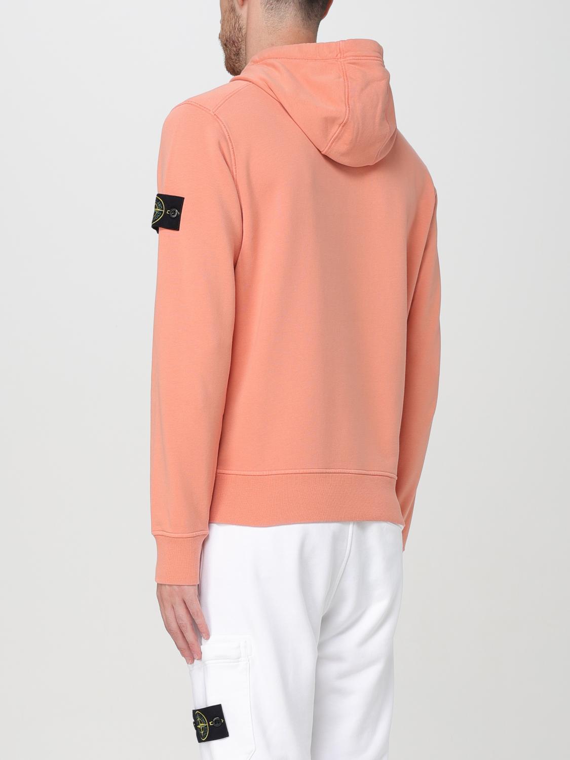 STONE ISLAND SUDADERA: Sudadera hombre Stone Island, Naranja - Img 3