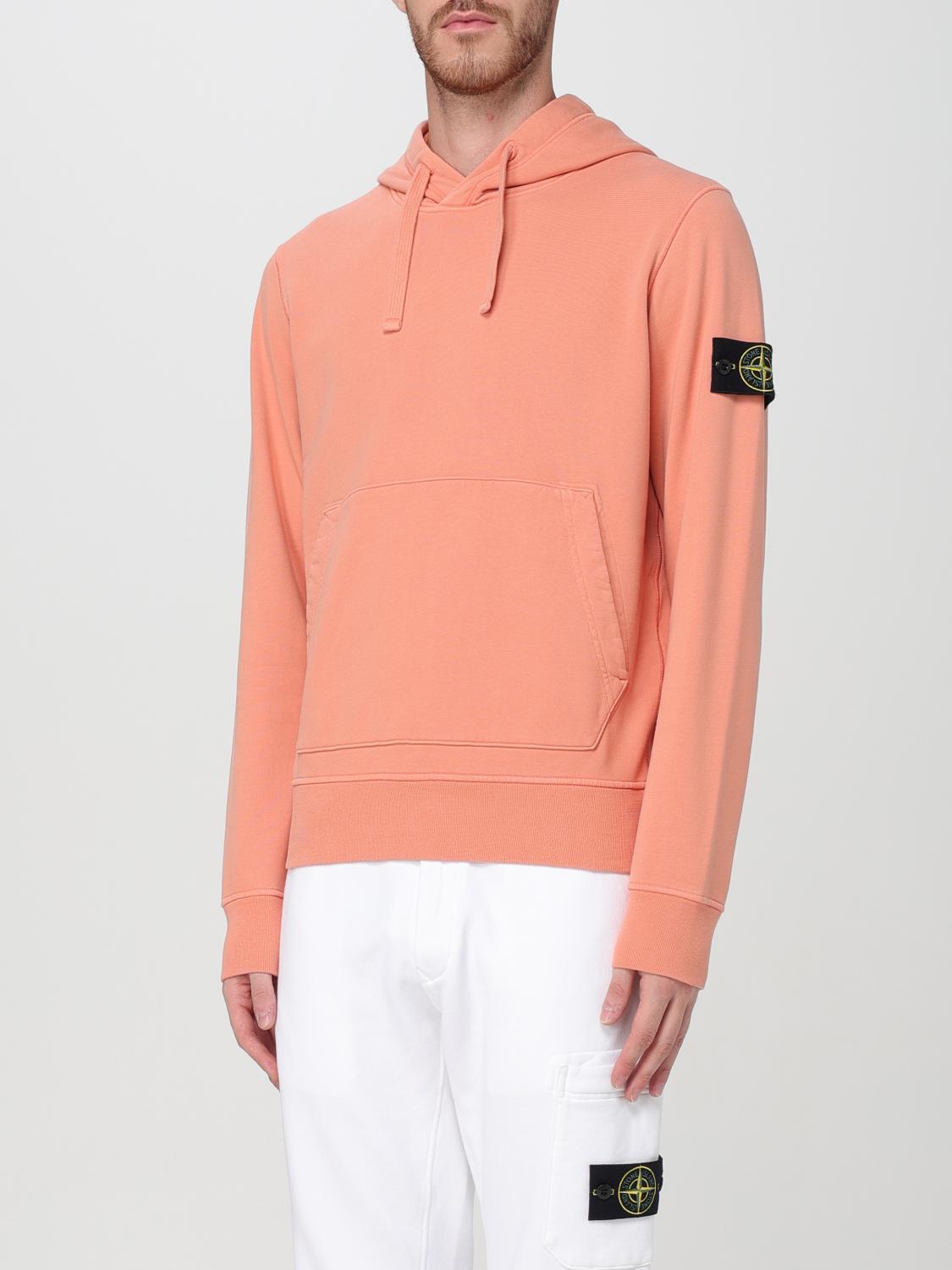 STONE ISLAND SUDADERA: Sudadera hombre Stone Island, Naranja - Img 4