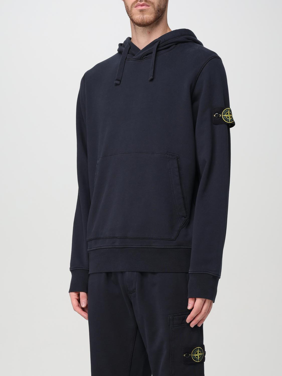 STONE ISLAND SUDADERA: Sudadera hombre Stone Island, Azul Oscuro - Img 4