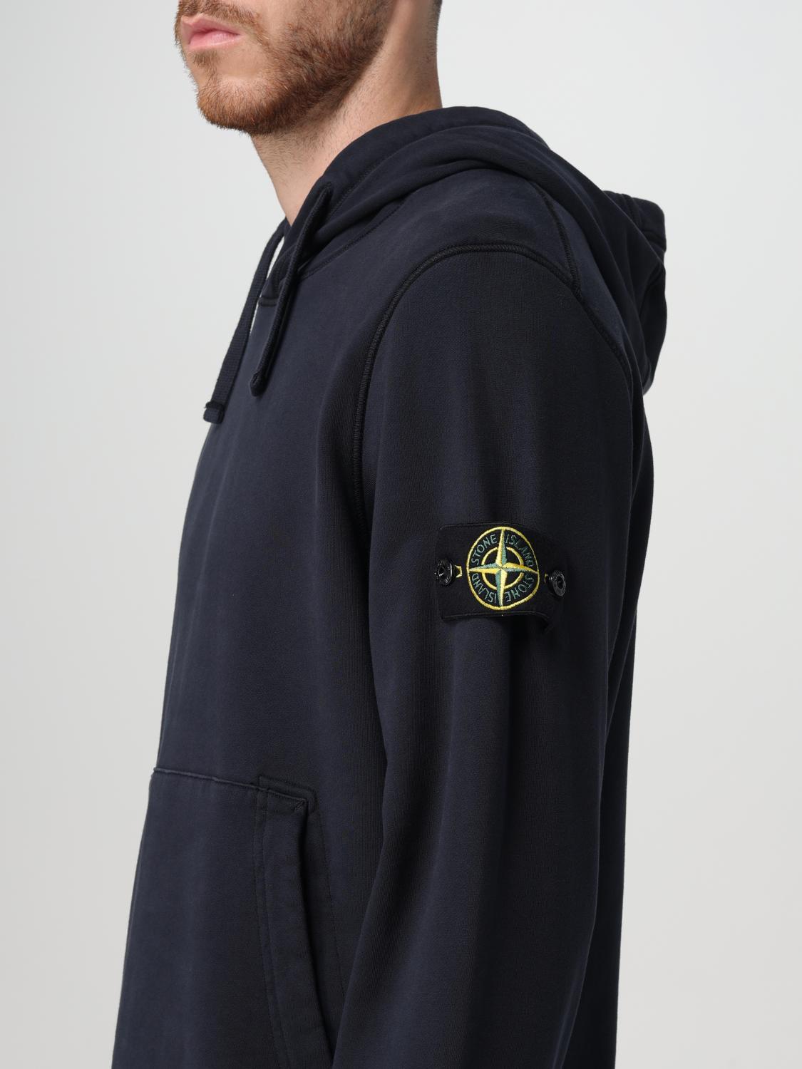 STONE ISLAND SUDADERA: Sudadera hombre Stone Island, Azul Oscuro - Img 5