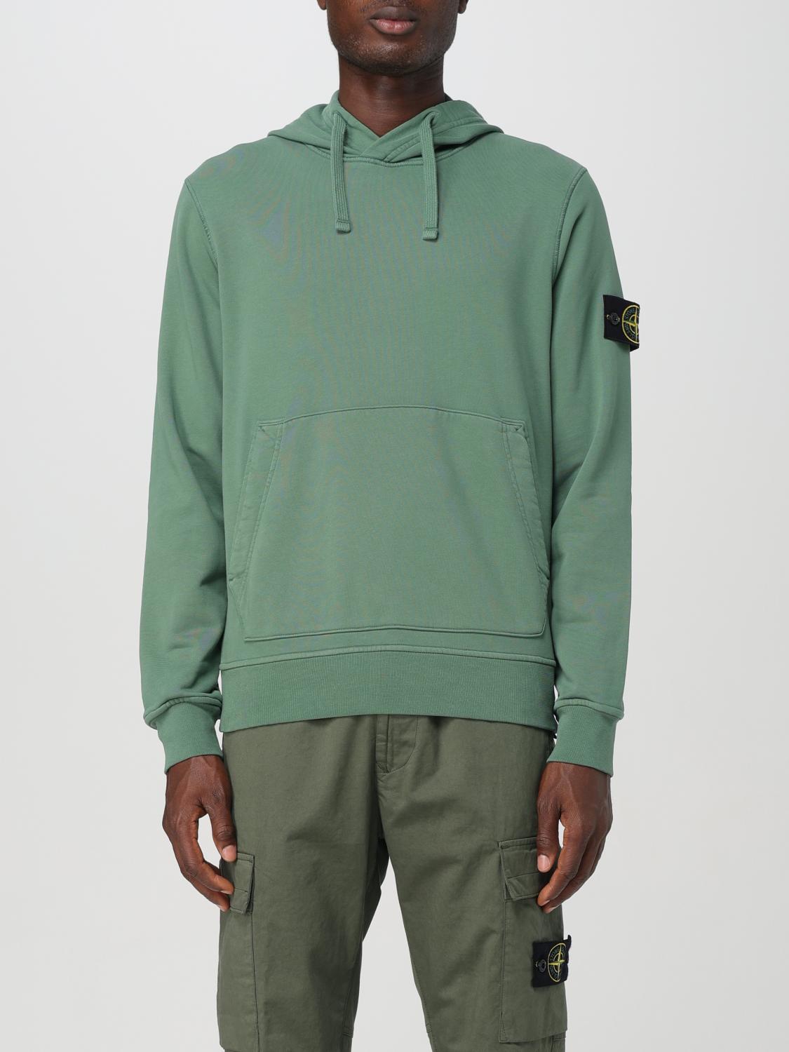 STONE ISLAND 卫衣: 卫衣 男士 Stone Island, 绿色 - Img 1