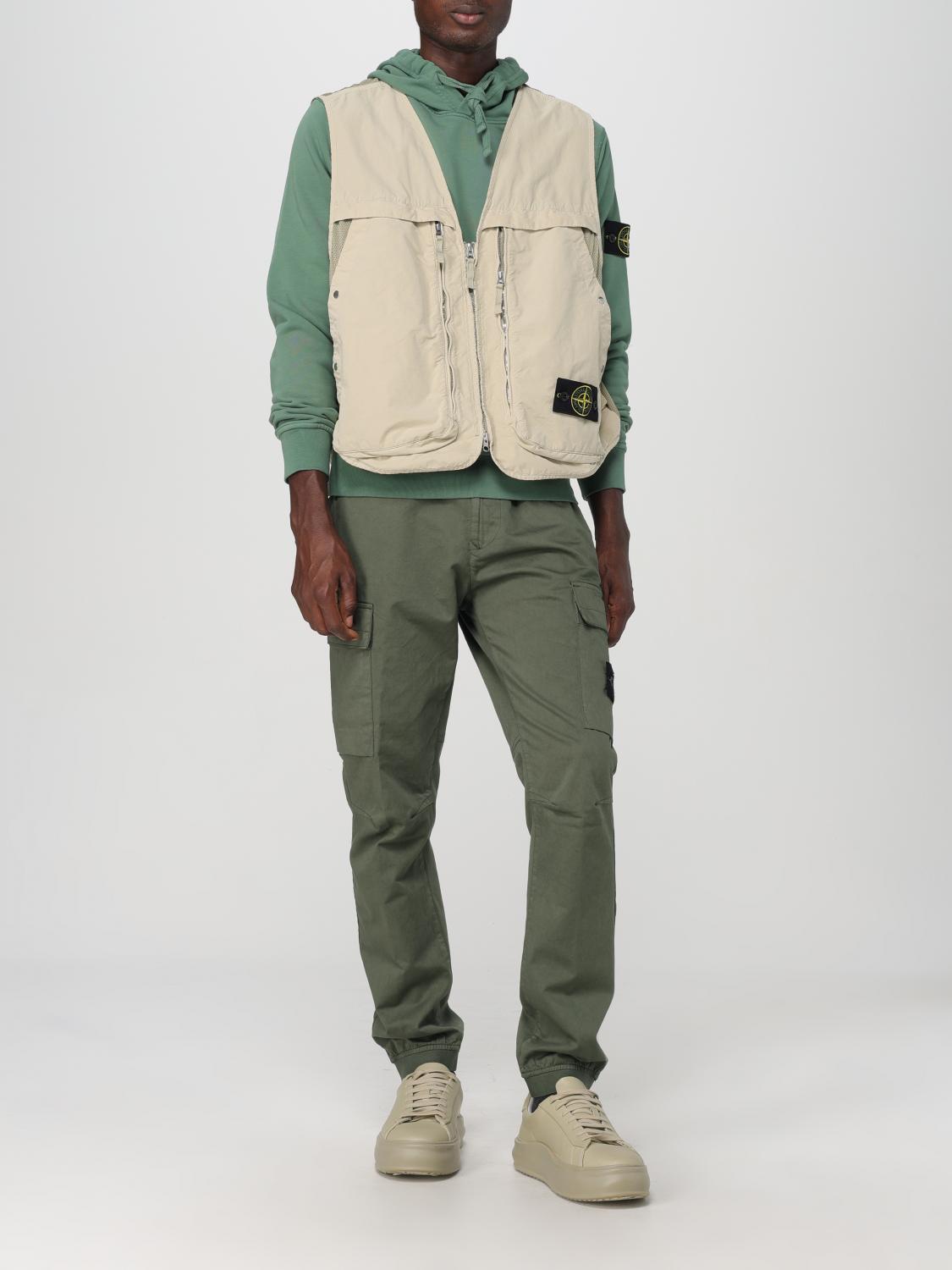 STONE ISLAND 卫衣: 卫衣 男士 Stone Island, 绿色 - Img 2