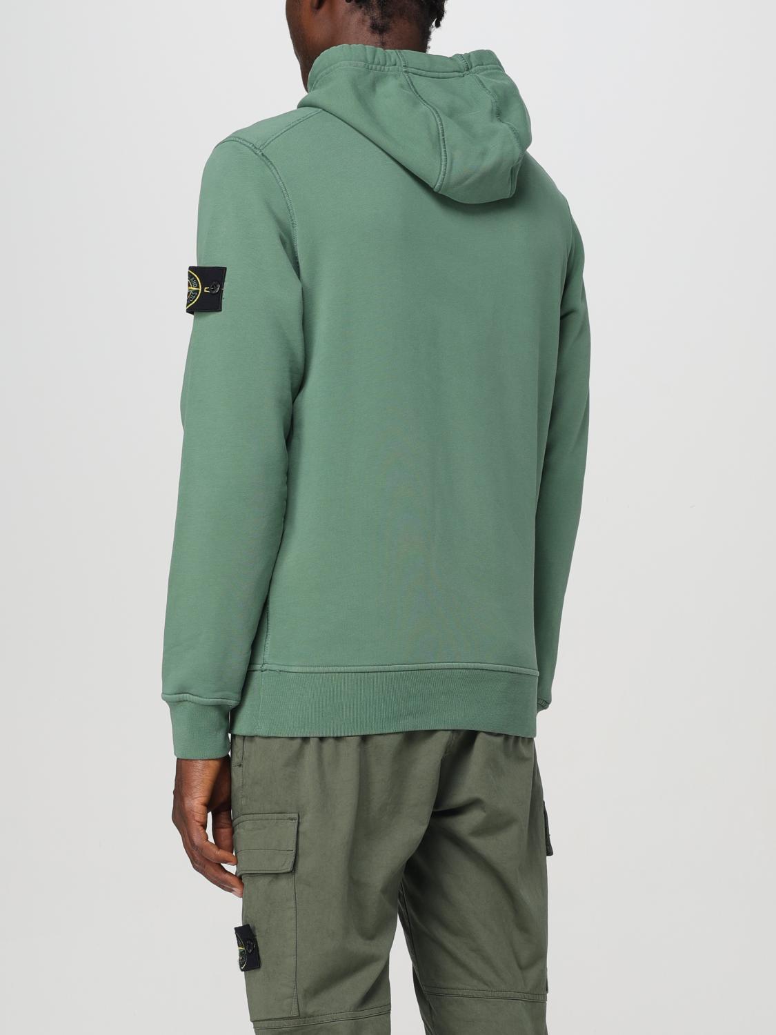 STONE ISLAND 卫衣: 卫衣 男士 Stone Island, 绿色 - Img 3