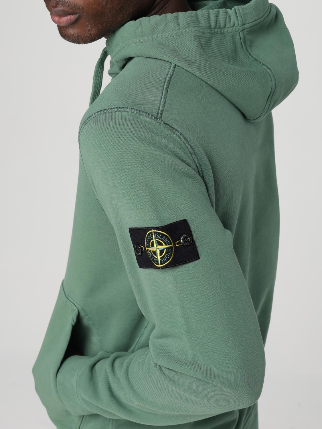 STONE ISLAND 卫衣: 卫衣 男士 Stone Island, 绿色 - Img 5