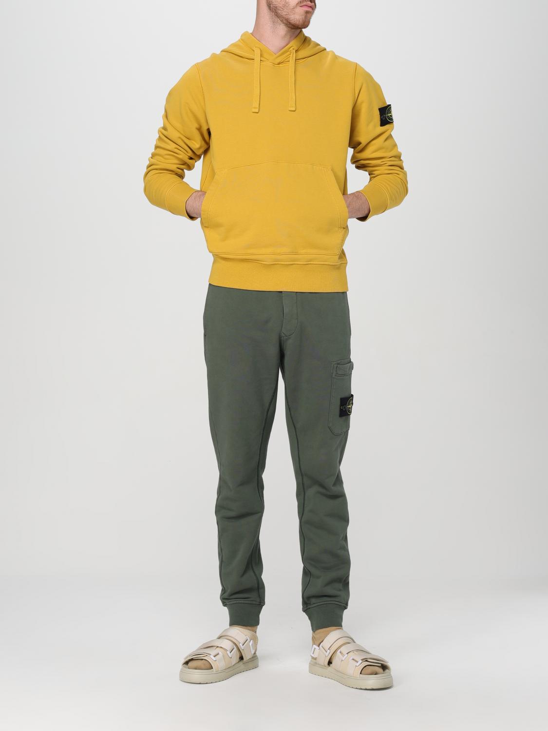 STONE ISLAND SUDADERA: Sudadera hombre Stone Island, Mostaza - Img 2