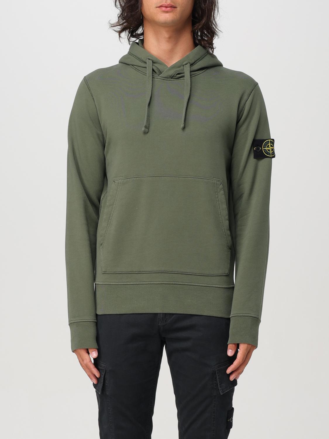 STONE ISLAND SUDADERA: Sudadera hombre Stone Island, Musgo - Img 1