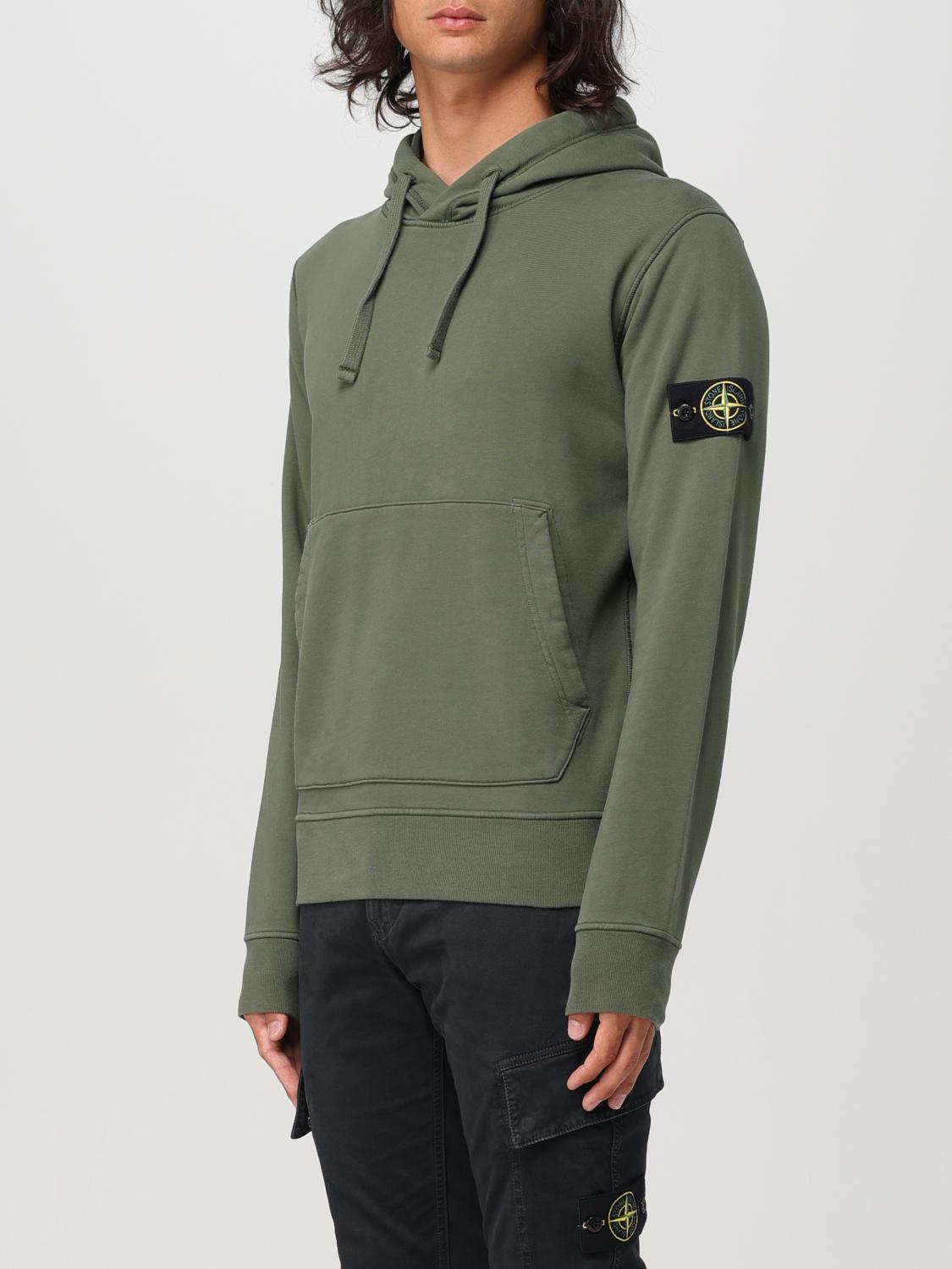 STONE ISLAND SUDADERA: Sudadera hombre Stone Island, Musgo - Img 4