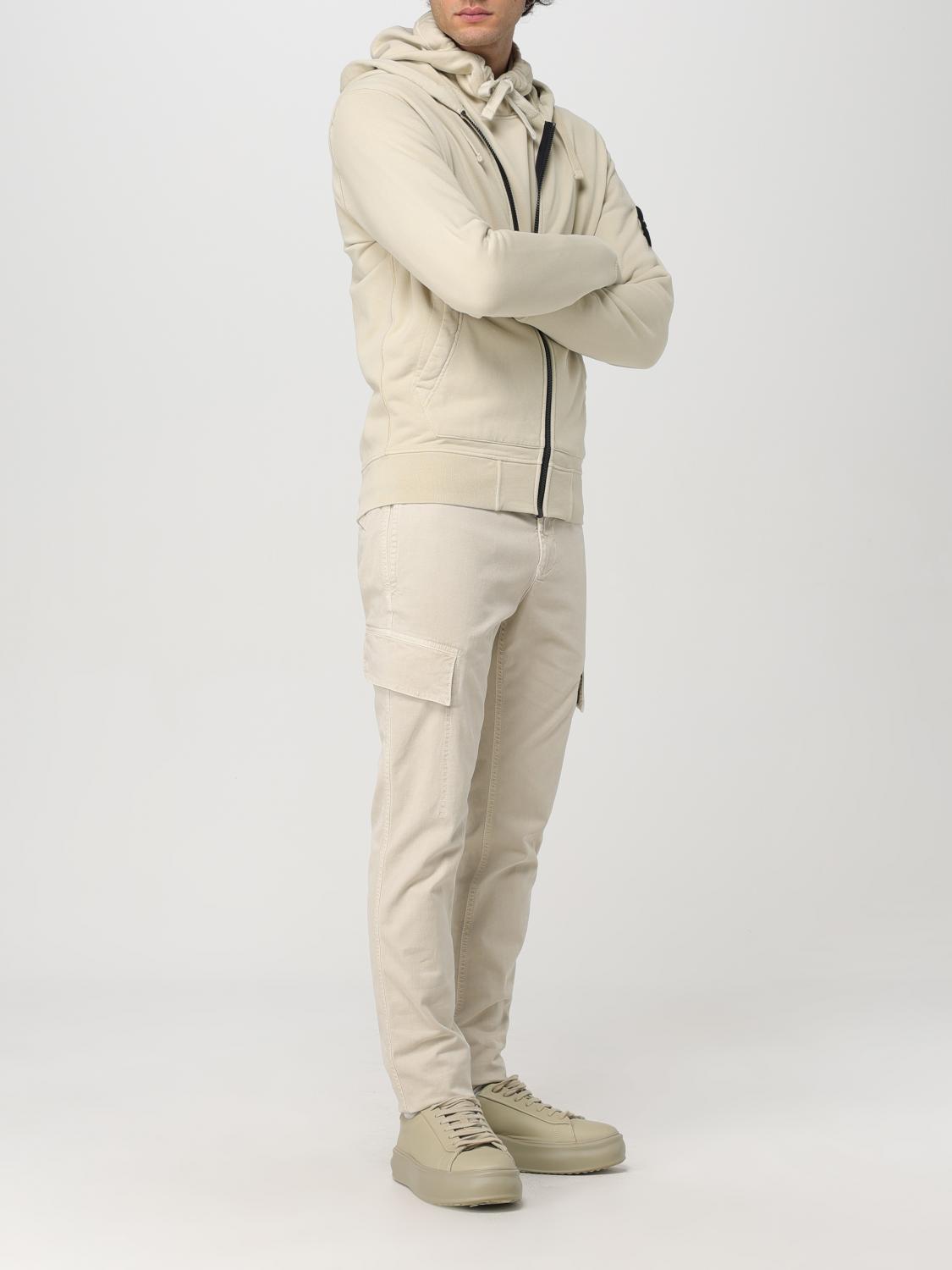 STONE ISLAND SUDADERA: Sudadera hombre Stone Island, Nata - Img 2