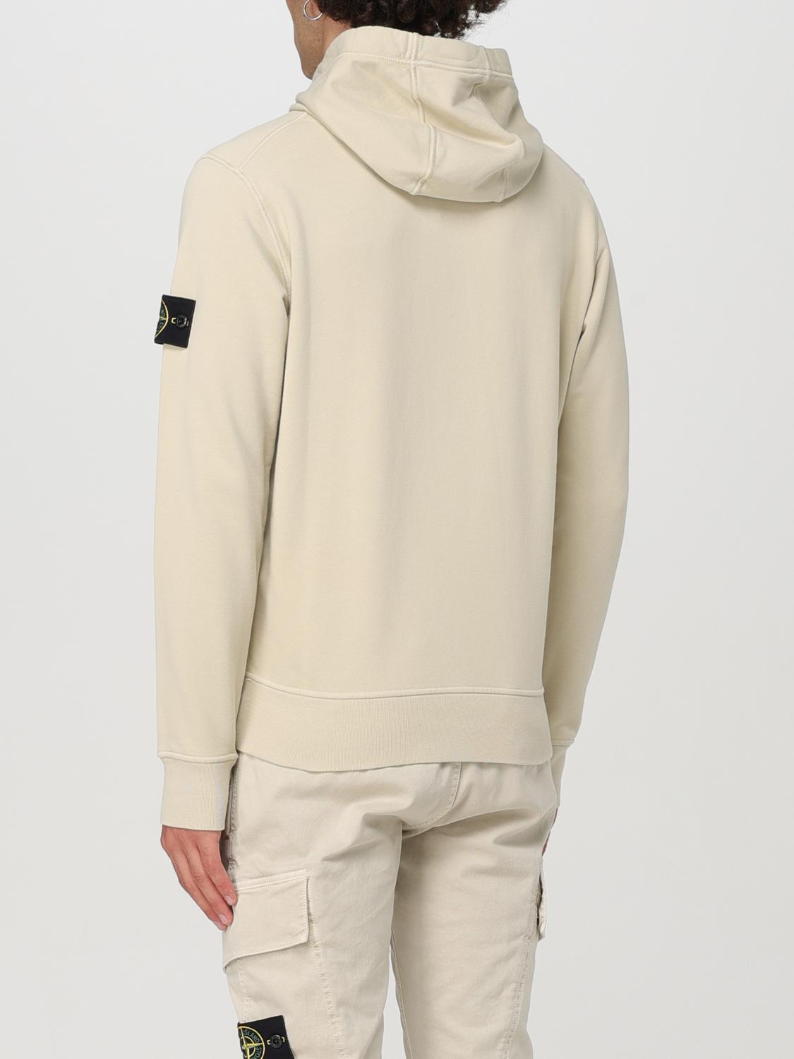 STONE ISLAND SUDADERA: Sudadera hombre Stone Island, Nata - Img 3