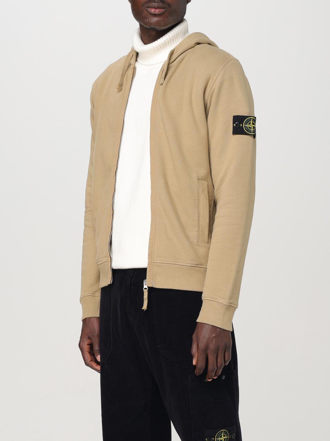 STONE ISLAND SUDADERA: Sudadera hombre Stone Island, Beige - Img 4