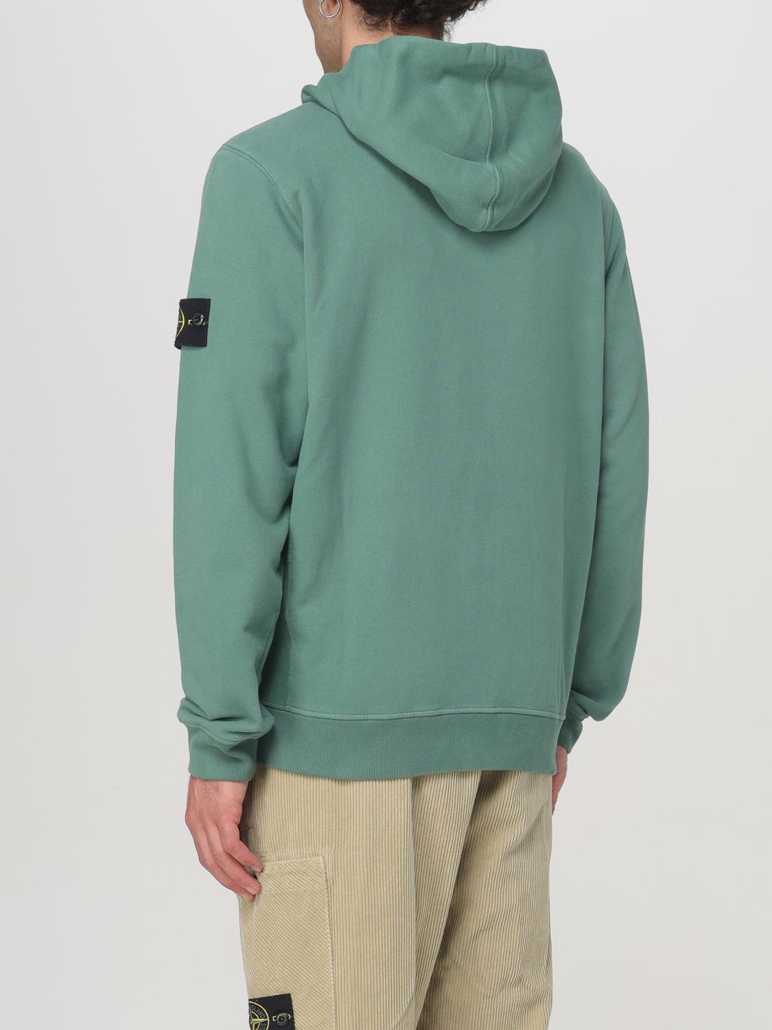 STONE ISLAND SUDADERA: Sudadera hombre Stone Island, Verde Salvia - Img 3