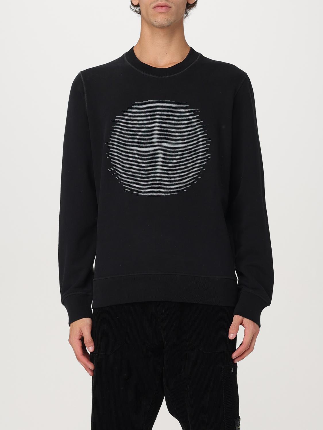 Giglio Felpa Stone Island in cotone con logo