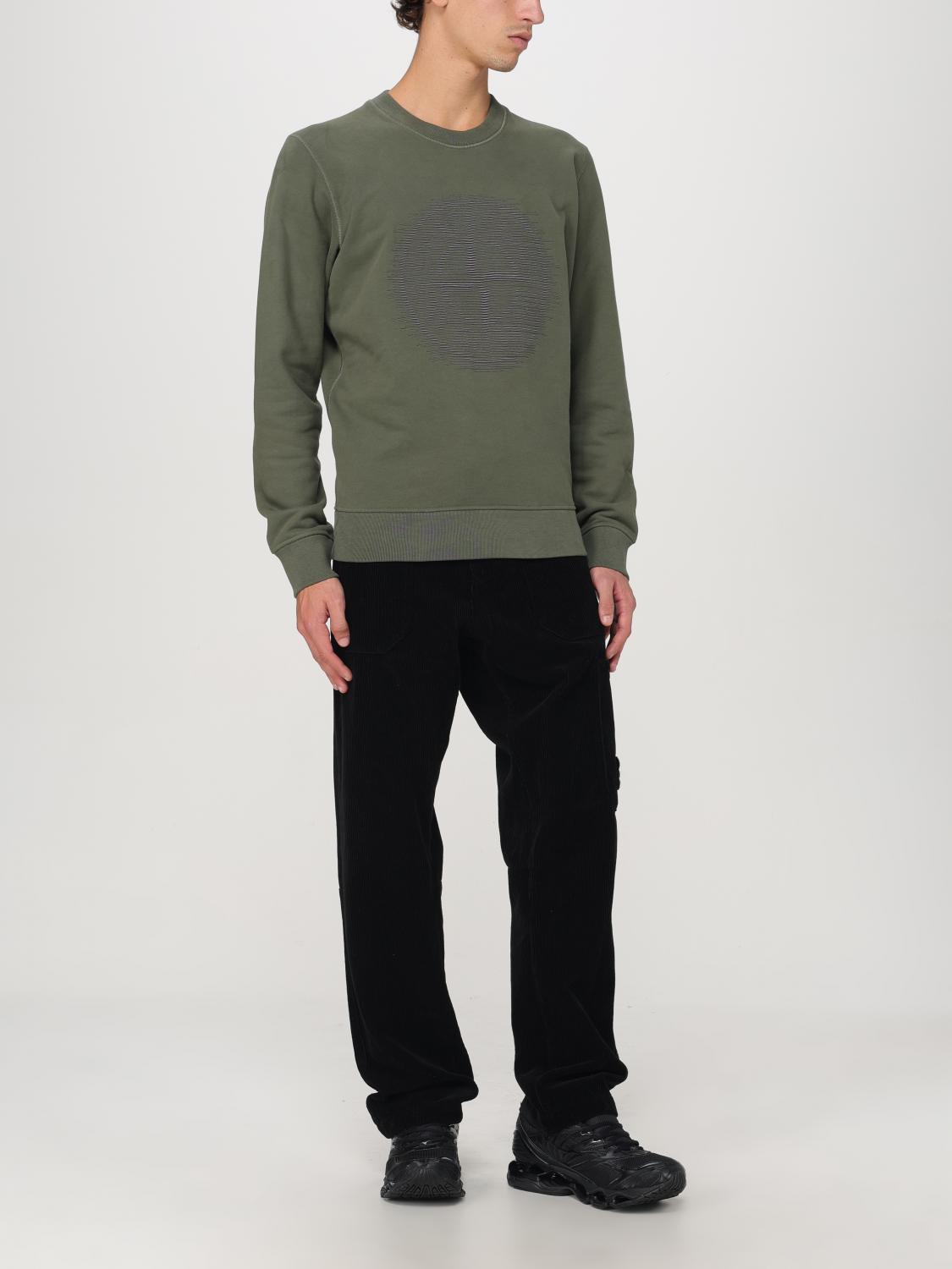 STONE ISLAND SUDADERA: Sudadera hombre Stone Island, Militar - Img 2