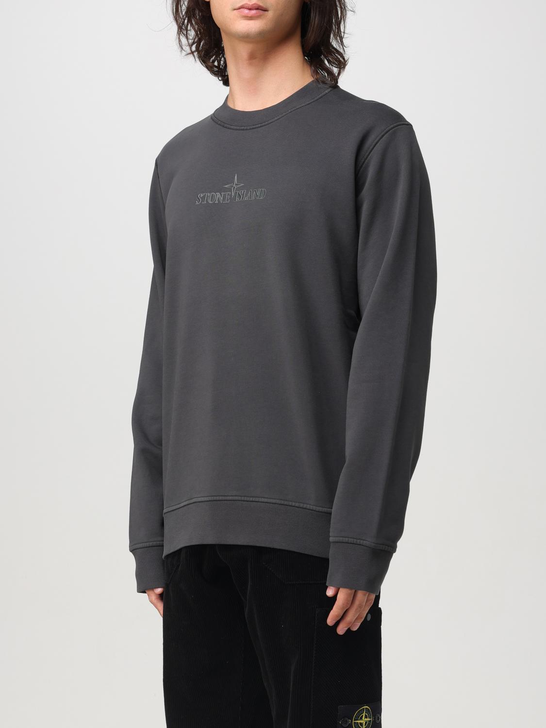 STONE ISLAND SUDADERA: Sudadera hombre Stone Island, Gris - Img 4