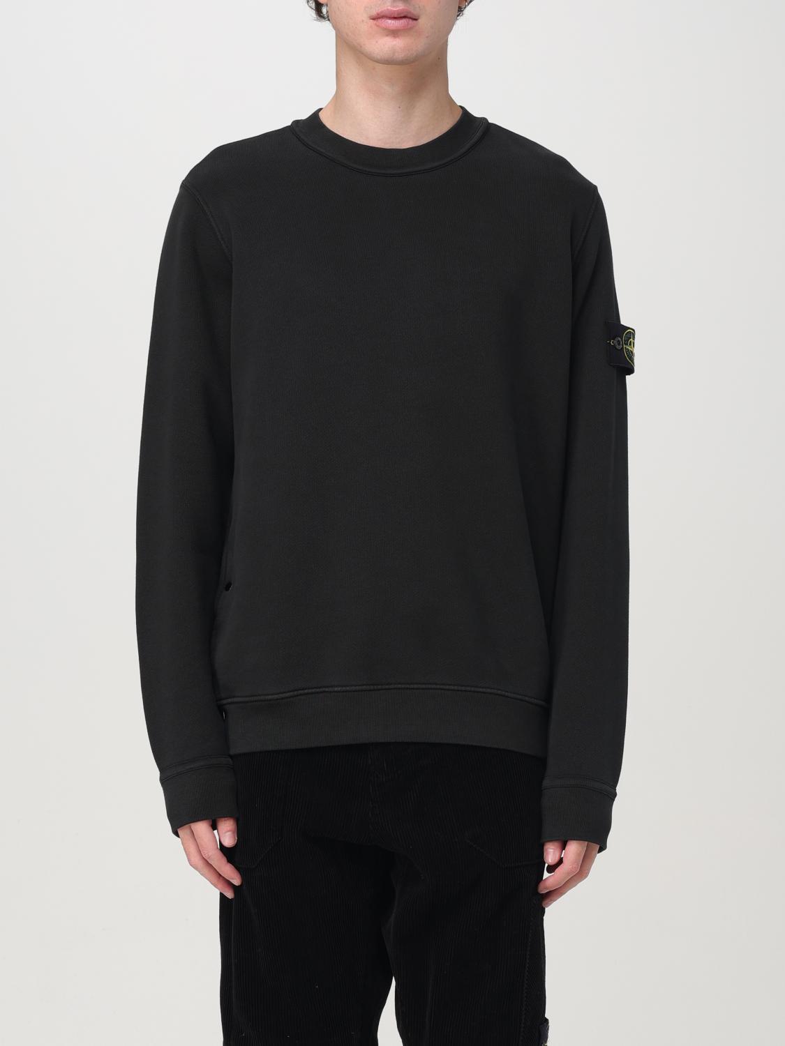 STONE ISLAND SUDADERA: Sudadera hombre Stone Island, Negro - Img 1