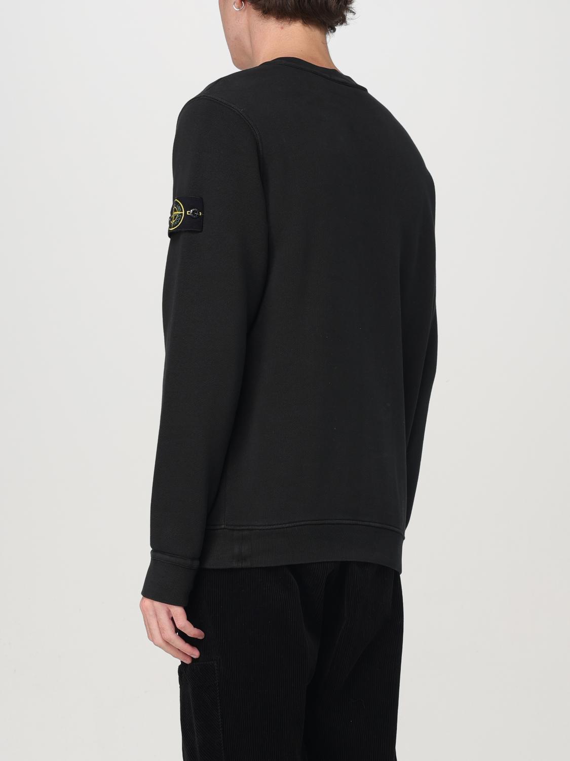 STONE ISLAND SUDADERA: Sudadera hombre Stone Island, Negro - Img 3