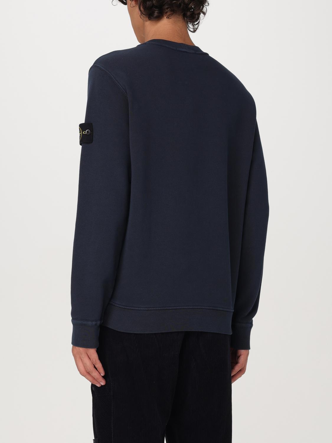 STONE ISLAND SUDADERA: Sudadera hombre Stone Island, Azul Oscuro - Img 3