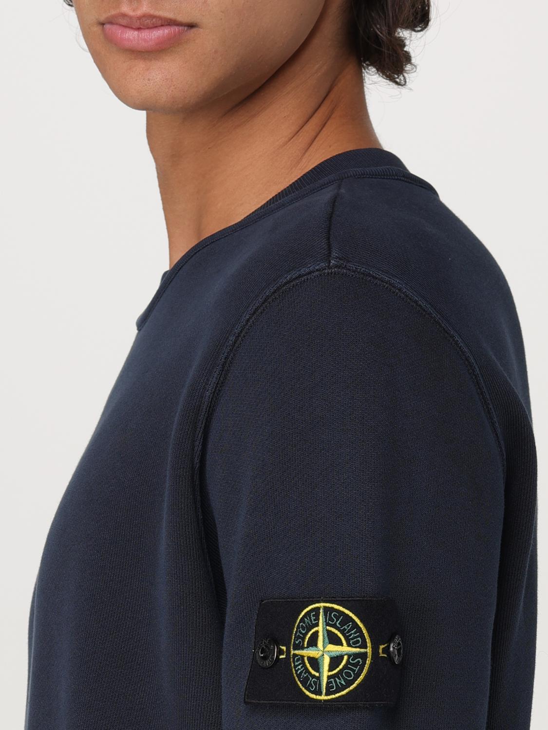 STONE ISLAND SUDADERA: Sudadera hombre Stone Island, Azul Oscuro - Img 5