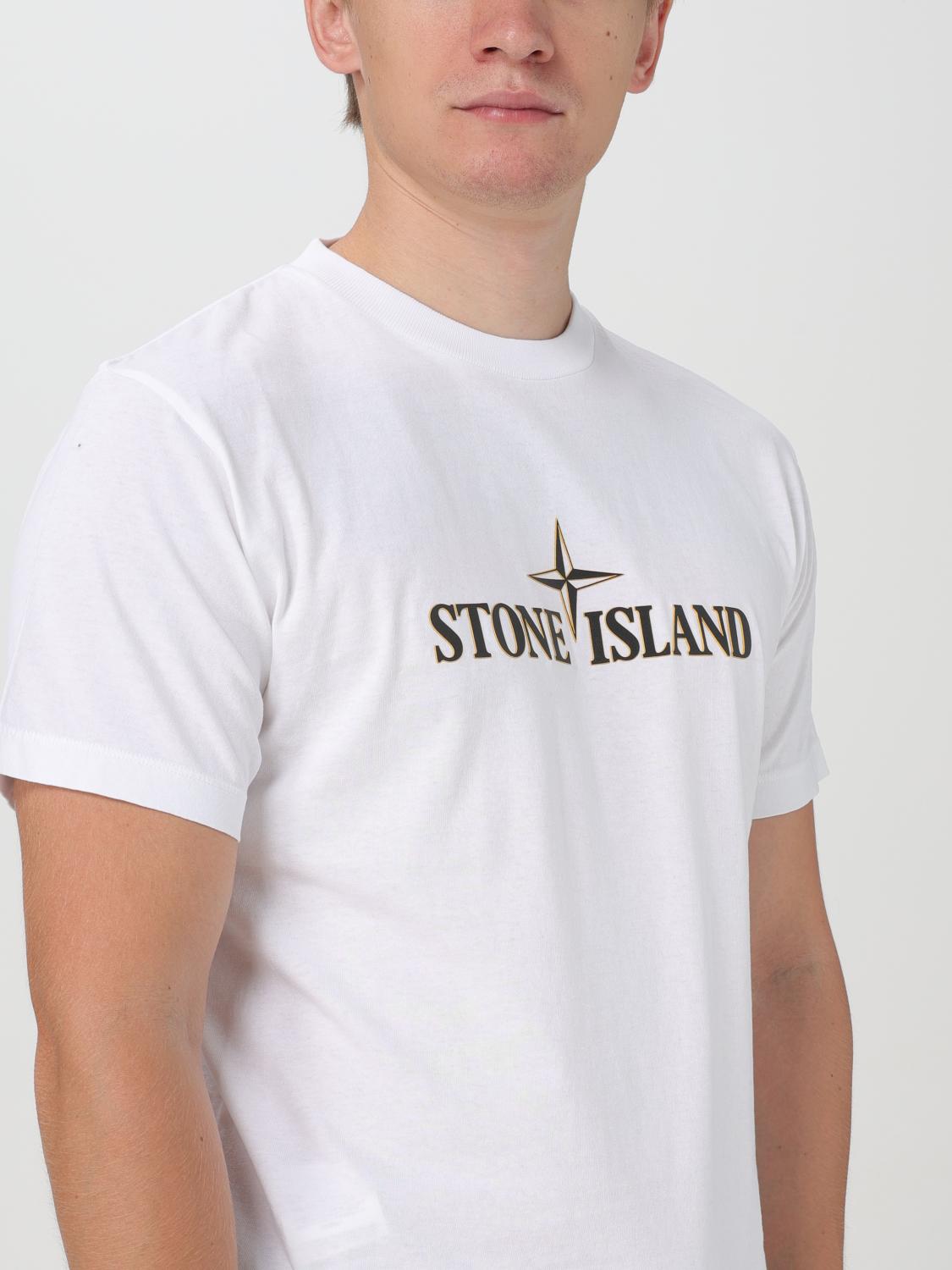 Stone Island T-shirt men - White | 81152NS80 | GIGLIO.COM