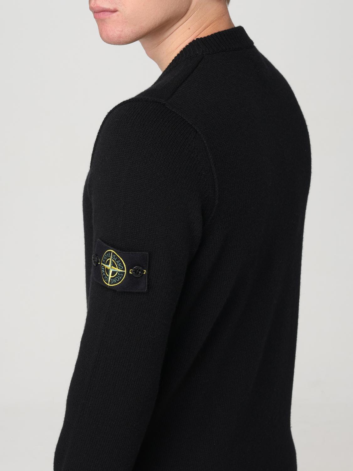 STONE ISLAND PULLOVER: Pullover herren Stone Island, Schwarz - Img 5
