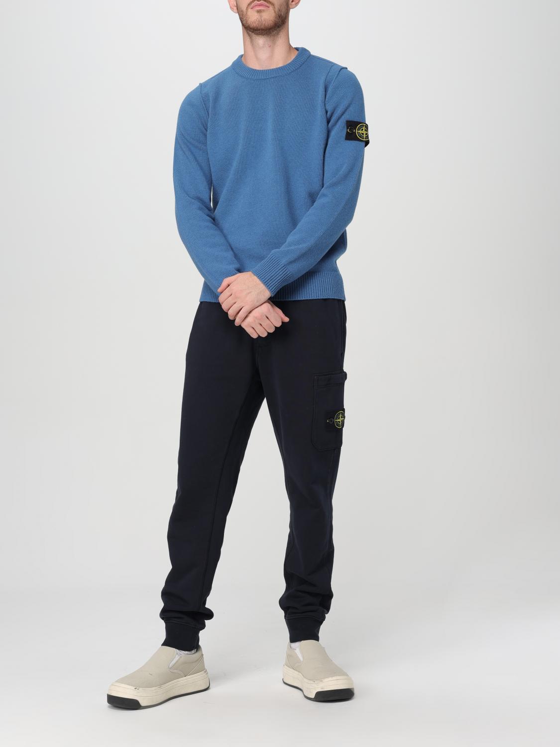 STONE ISLAND PULLOVER: Pullover herren Stone Island, Blau - Img 2