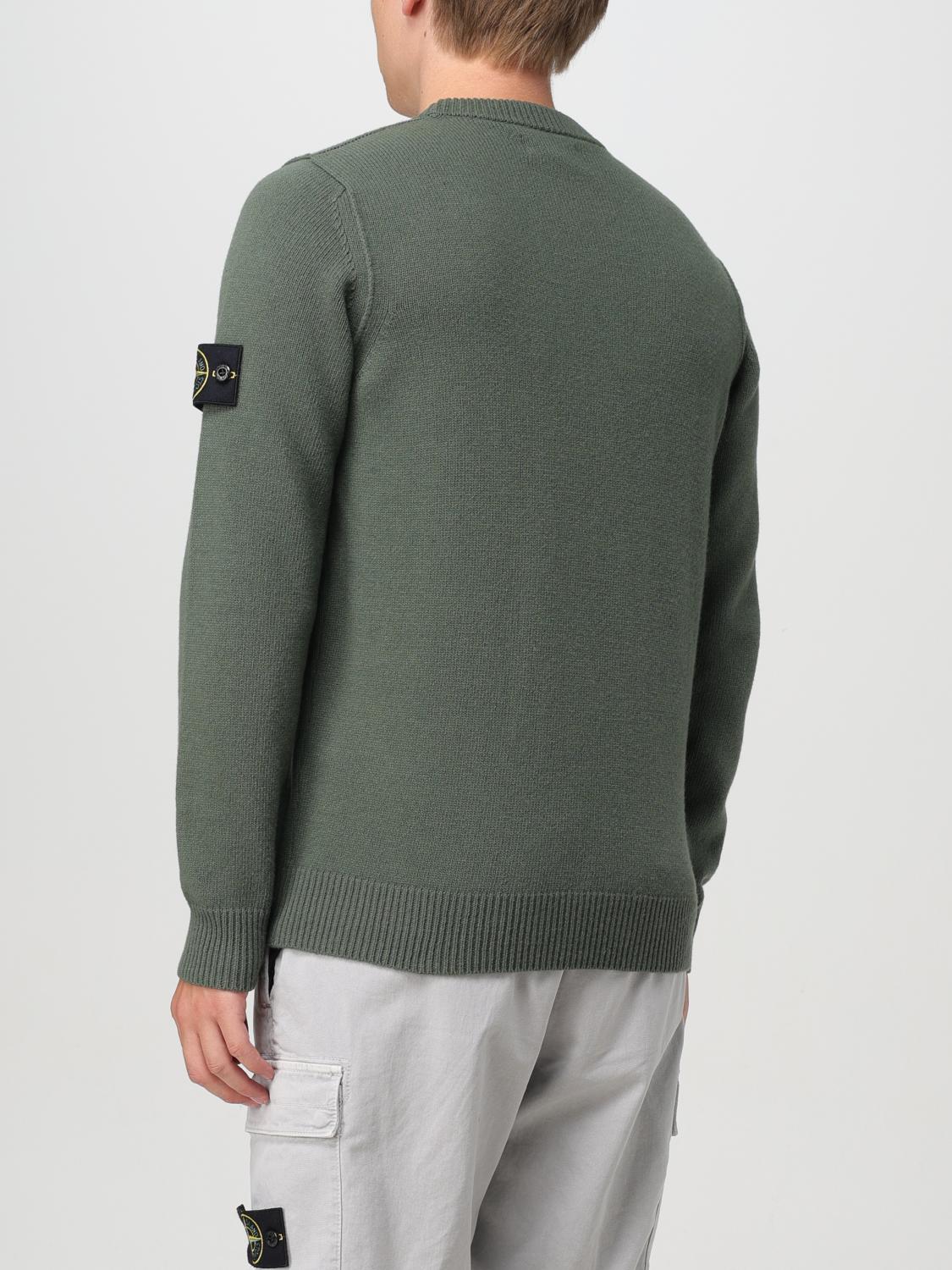 STONE ISLAND PULLOVER: Pullover herren Stone Island, Grün - Img 3