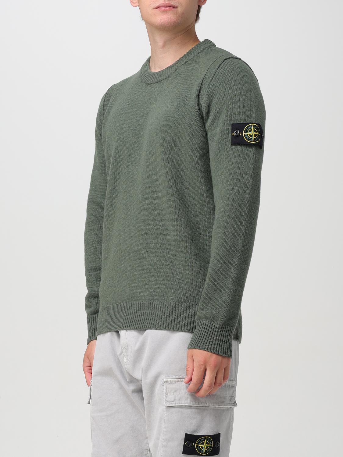 STONE ISLAND PULLOVER: Pullover herren Stone Island, Grün - Img 4