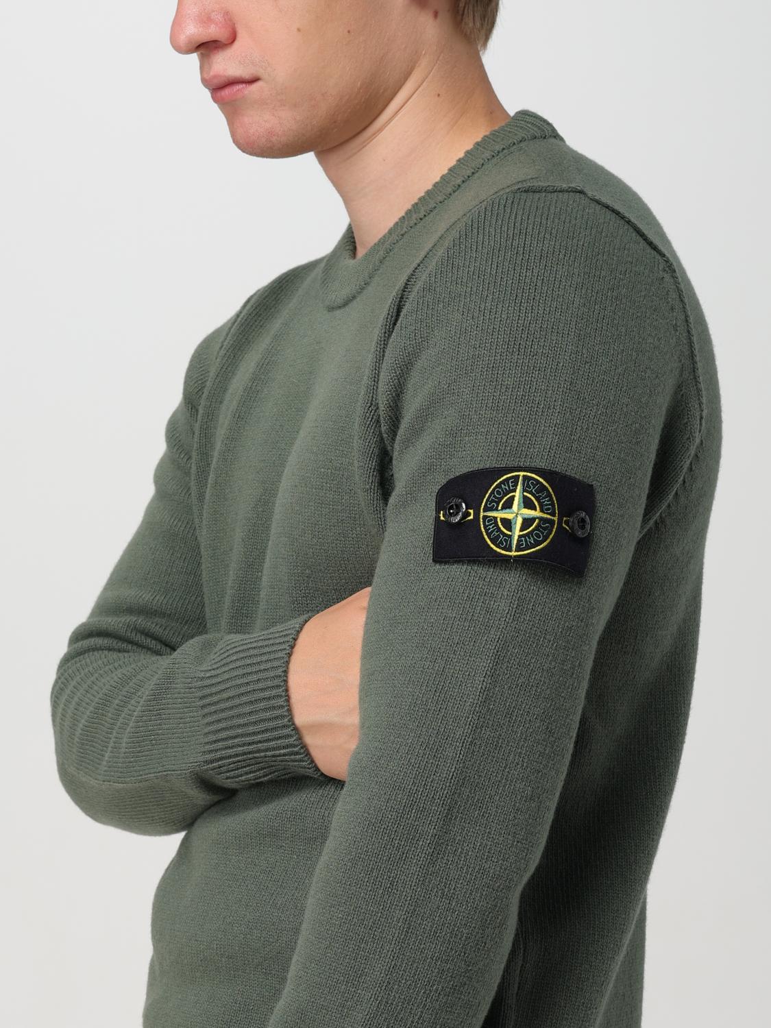 STONE ISLAND PULLOVER: Pullover herren Stone Island, Grün - Img 5