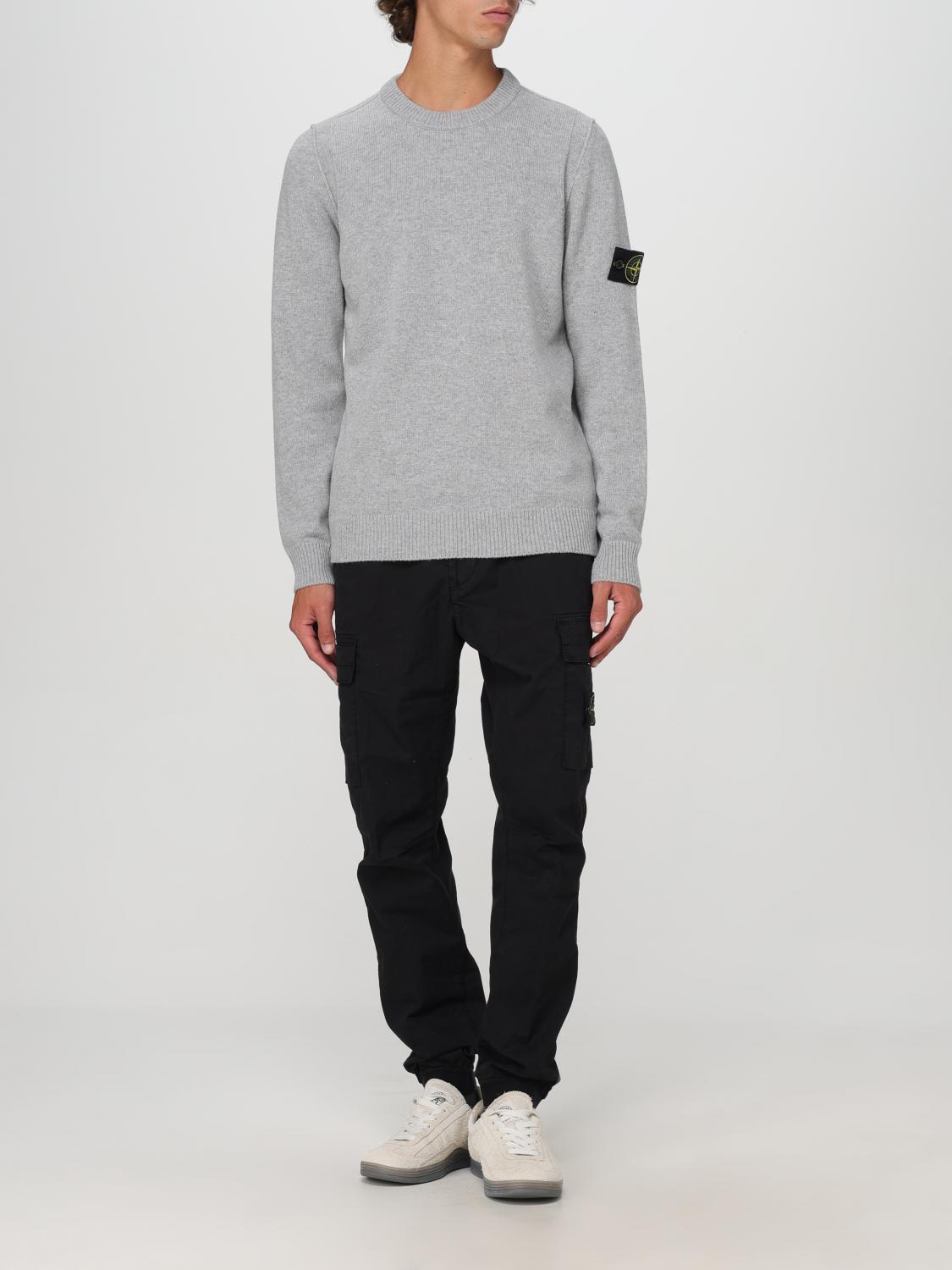 STONE ISLAND PULLOVER: Pullover herren Stone Island, Grau - Img 2