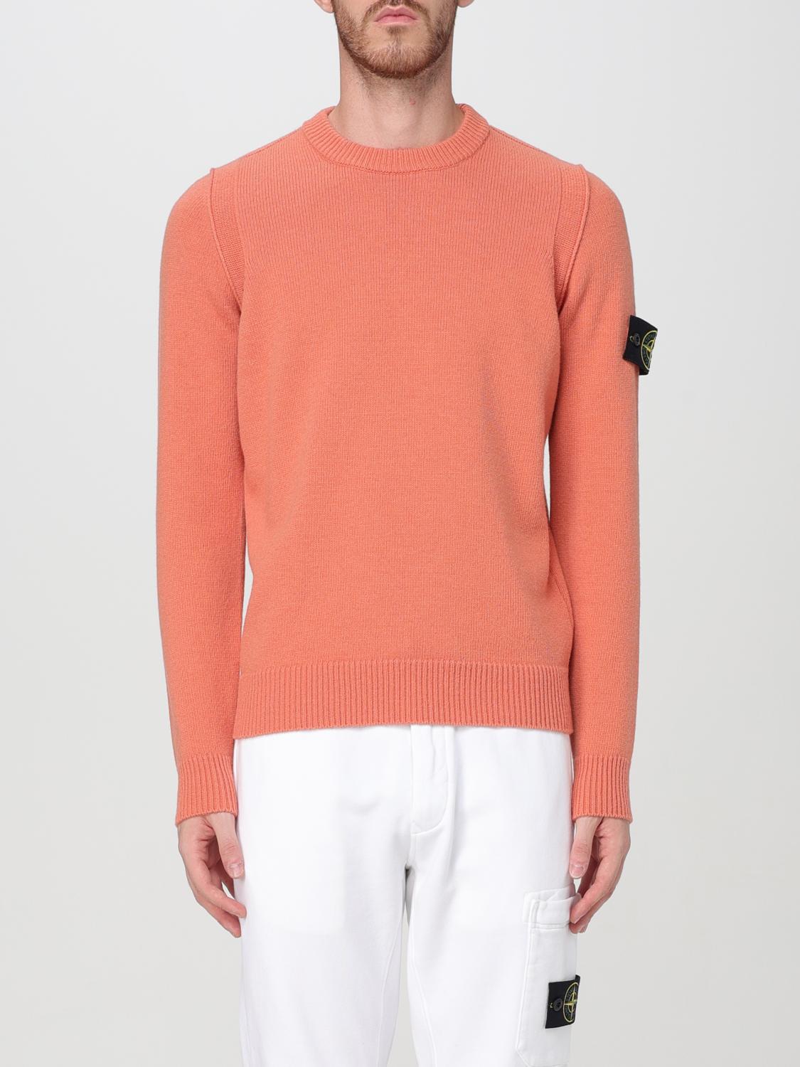 STONE ISLAND PULLOVER: Pullover herren Stone Island, Lobster - Img 1