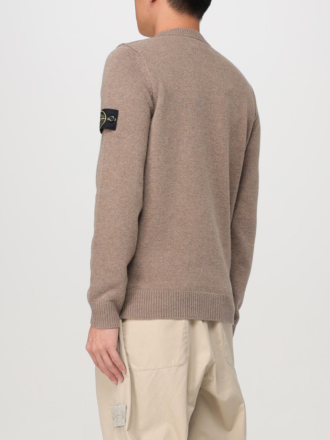 STONE ISLAND PULLOVER: Pullover herren Stone Island, Braun - Img 3