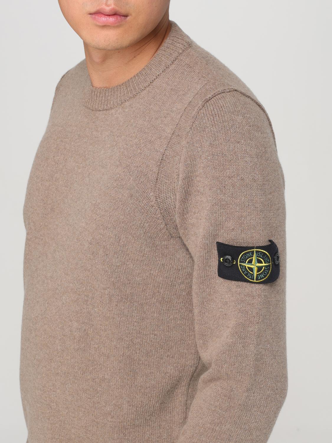 STONE ISLAND PULLOVER: Pullover herren Stone Island, Braun - Img 5
