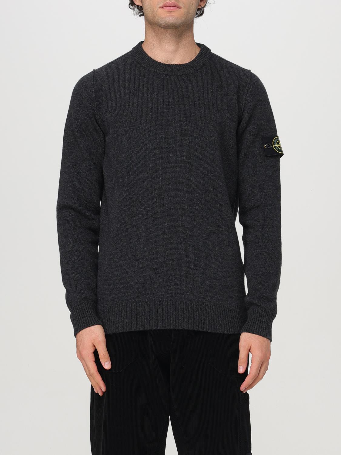 STONE ISLAND PULLOVER: Pullover herren Stone Island, Charcoal - Img 1