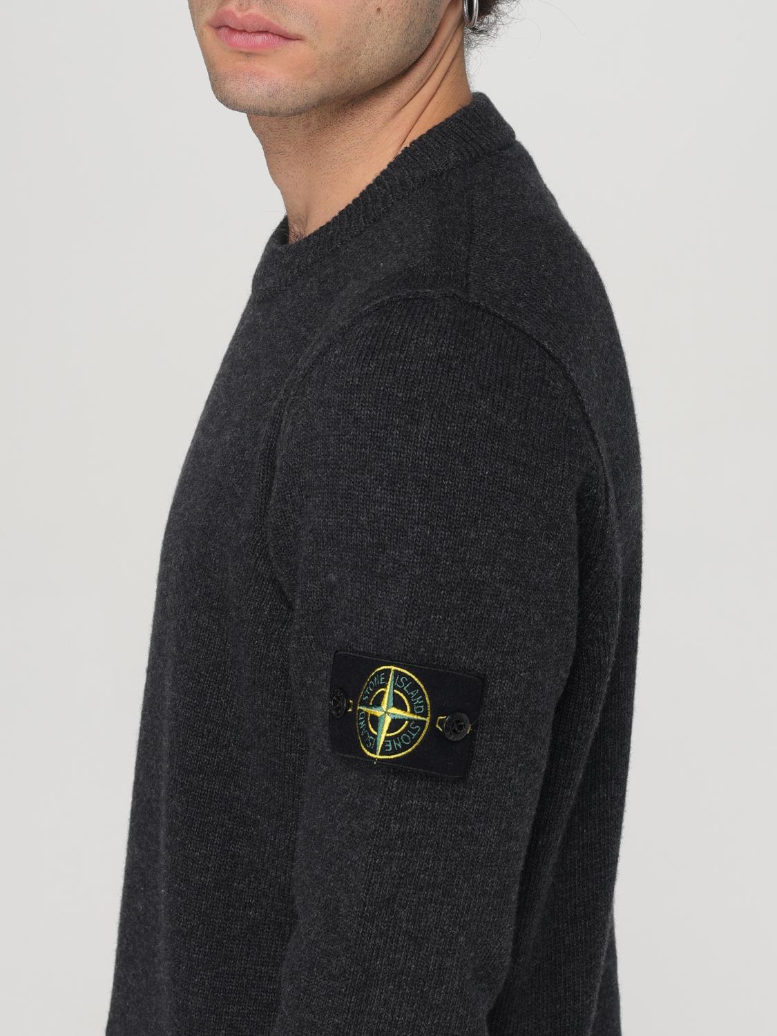 STONE ISLAND PULLOVER: Pullover herren Stone Island, Charcoal - Img 5