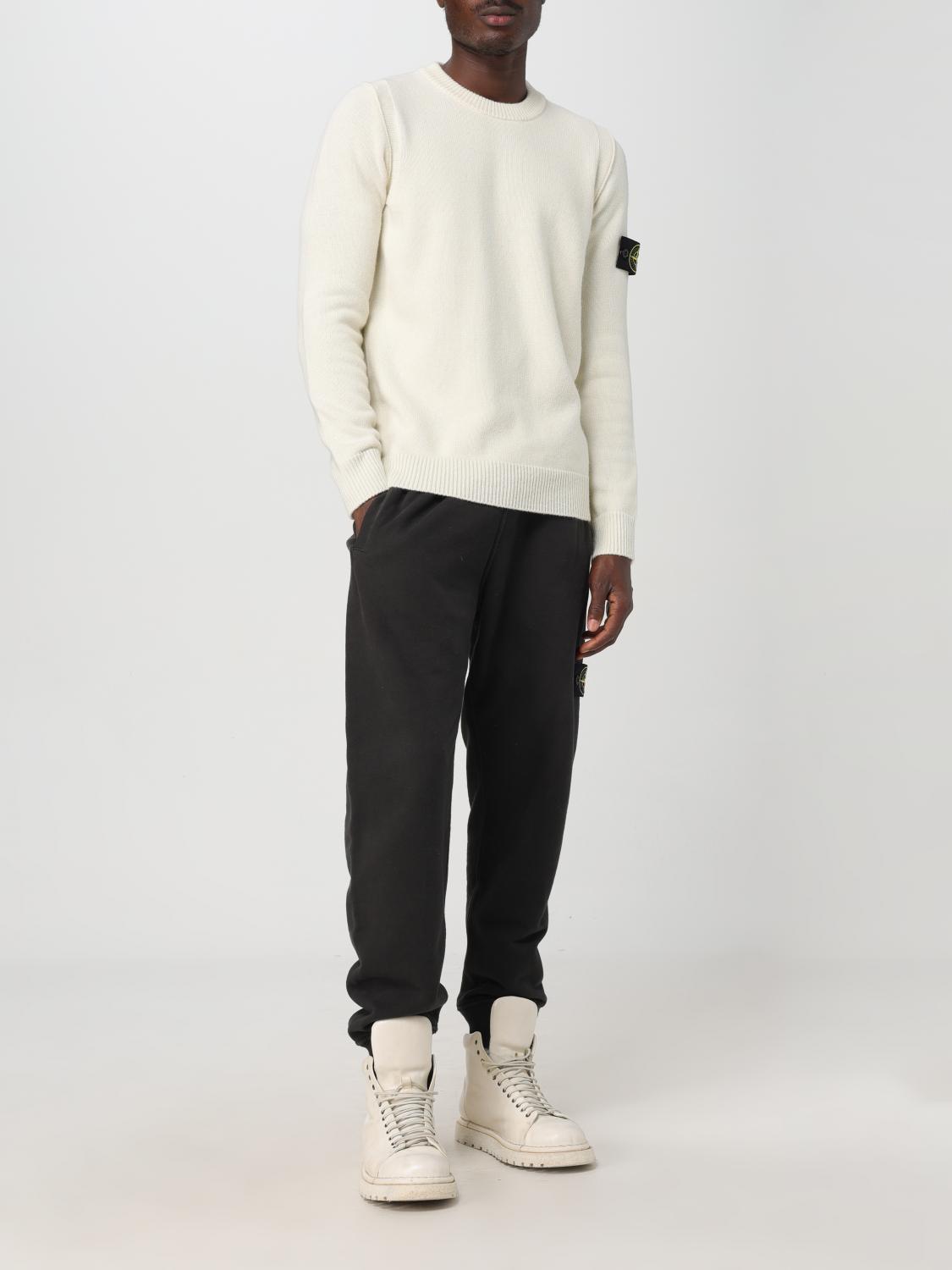 STONE ISLAND PULLOVER: Pullover herren Stone Island, Ivory - Img 2