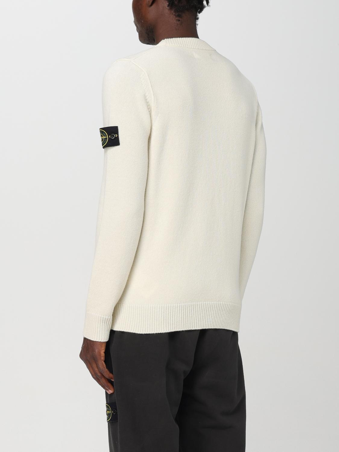 STONE ISLAND PULLOVER: Pullover herren Stone Island, Ivory - Img 3