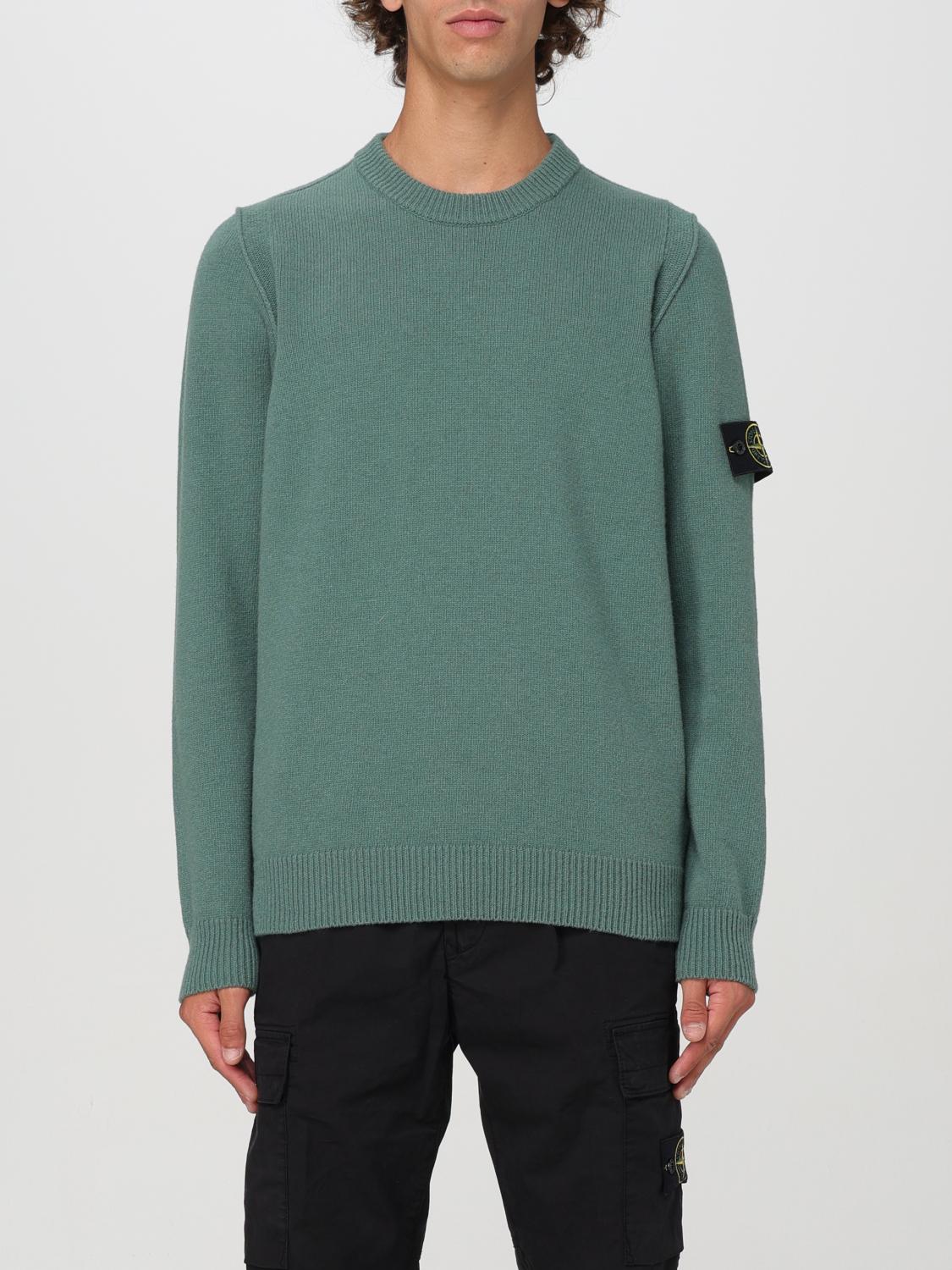 STONE ISLAND PULLOVER: Pullover herren Stone Island, Military - Img 1