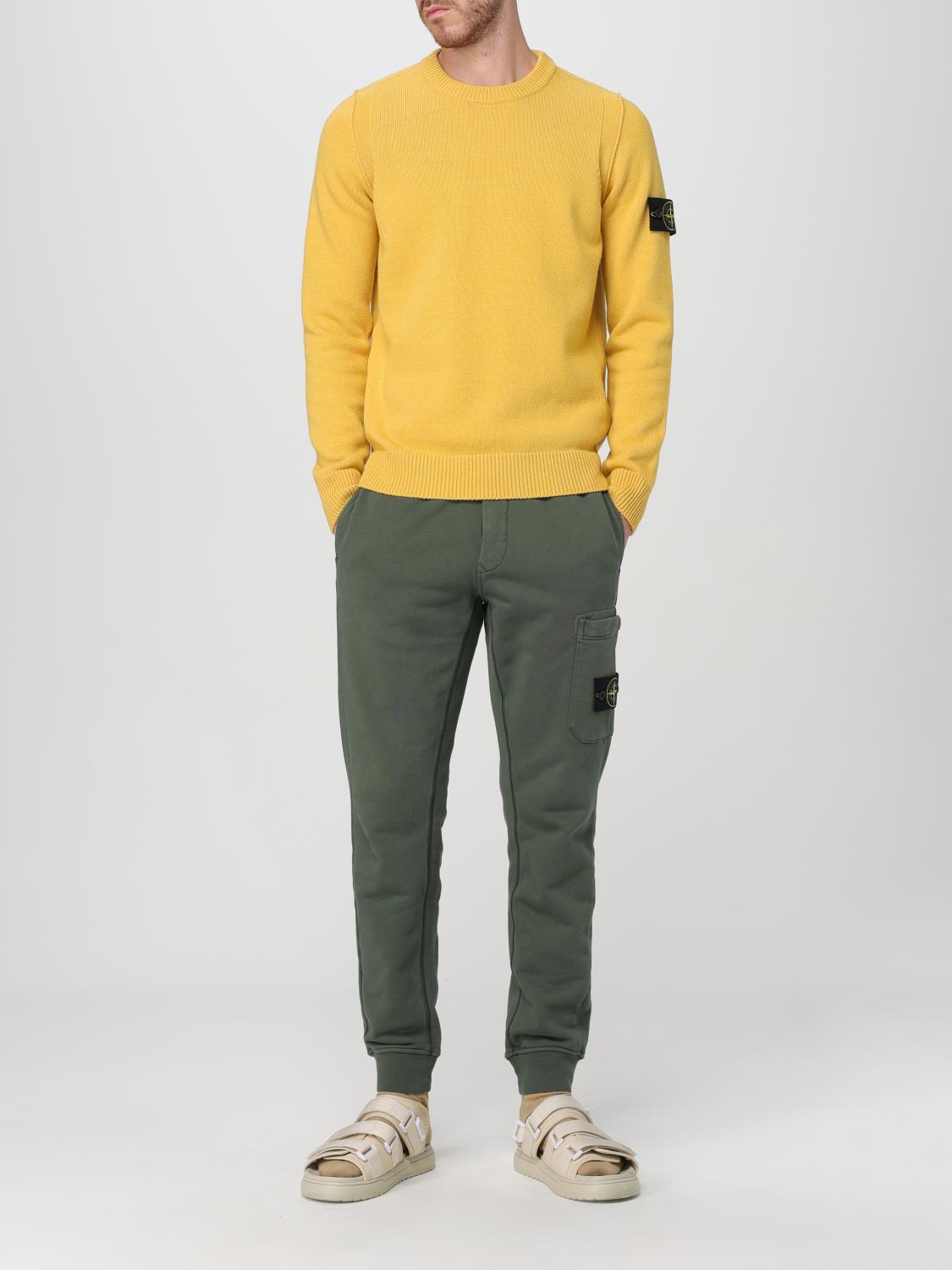 STONE ISLAND PULLOVER: Pullover herren Stone Island, Ocker - Img 2