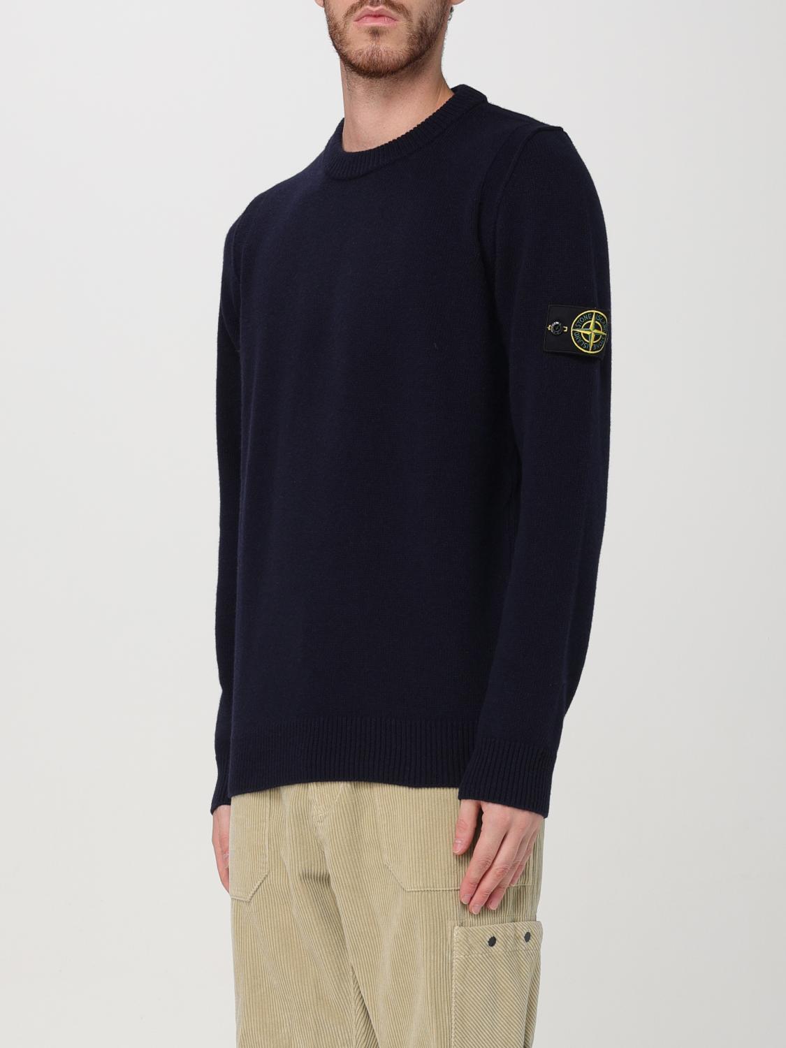 STONE ISLAND JERSEY: Jersey hombre Stone Island, Azul Oscuro 2 - Img 4