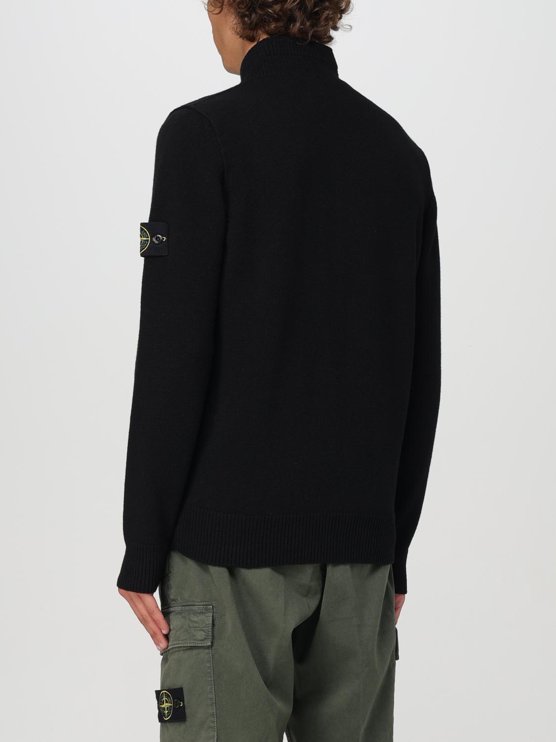 STONE ISLAND PULLOVER: Pullover herren Stone Island, Schwarz - Img 2