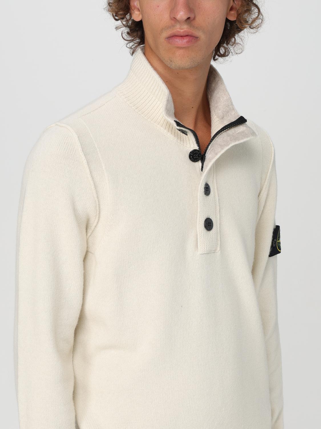 STONE ISLAND PULLOVER: Pullover herren Stone Island, Beige - Img 5